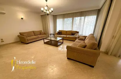 Apartment - 4 Bedrooms - 4 Bathrooms for rent in Sarayat Al Maadi - Hay El Maadi - Cairo