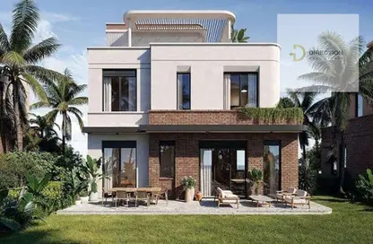 Villa - 4 Bedrooms - 4 Bathrooms for sale in Crescent Walk - 5th Settlement Compounds - The 5th Settlement - New Cairo City - Cairo