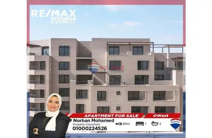 Apartment - 1 Bedroom - 2 Bathrooms for sale in O West - 6 October Compounds - 6 October City - Giza