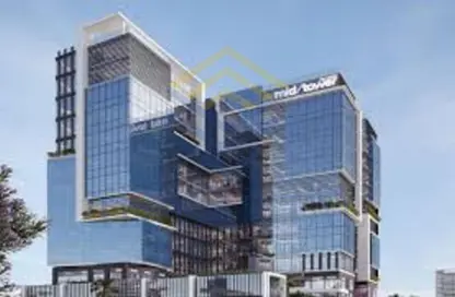 Office Space - Studio - 1 Bathroom for sale in Mid Tower - Downtown Area - New Capital City - Cairo