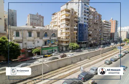 Office Space - Studio - 3 Bathrooms for rent in Omar Lotfy St. - Ibrahimia - Hay Wasat - Alexandria