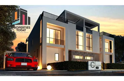 Twin House - 3 Bedrooms - 3 Bathrooms for sale in Lac ville - New Zayed City - Sheikh Zayed City - Giza