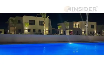 Twin House - 4 Bedrooms - 3 Bathrooms for sale in Azha - Al Ain Al Sokhna - Suez