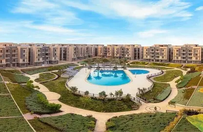 Apartment - 2 Bedrooms - 2 Bathrooms for sale in Galleria Residences - South Investors Area - New Cairo City - Cairo