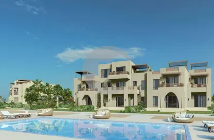 Chalet - 3 Bedrooms - 4 Bathrooms for sale in Kamaran - Al Gouna - Hurghada - Red Sea