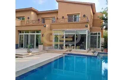 Villa - 5 Bedrooms - 5 Bathrooms for rent in Swan Lake Residence - 5th Settlement Compounds - The 5th Settlement - New Cairo City - Cairo