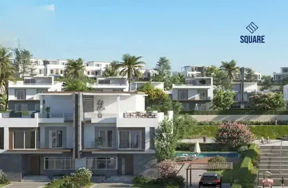 Townhouse - 3 Bedrooms - 3 Bathrooms for sale in Six West - Beverly Hills - Sheikh Zayed Compounds - Sheikh Zayed City - Giza