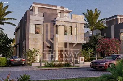 Villa - 5 Bedrooms - 5 Bathrooms for sale in Palm Hills Golf Extension - Al Wahat Road - 6 October City - Giza