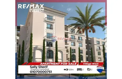 Apartment - 2 Bedrooms - 2 Bathrooms for sale in Village West - Sheikh Zayed Compounds - Sheikh Zayed City - Giza