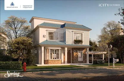 Villa - 3 Bedrooms - 3 Bathrooms for sale in Mountain View iCity - 5th Settlement Compounds - The 5th Settlement - New Cairo City - Cairo