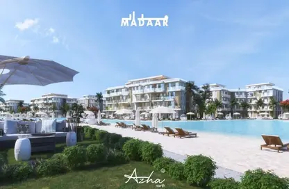 Apartment - 2 Bedrooms - 3 Bathrooms for sale in Azha North - Ras Al Hekma - North Coast