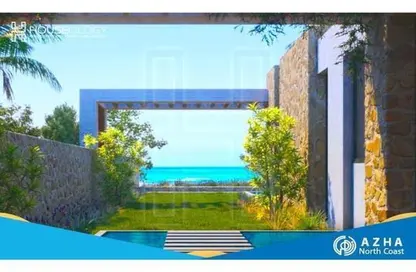 Chalet - 2 Bedrooms - 2 Bathrooms for sale in Azha North - Ras Al Hekma - North Coast