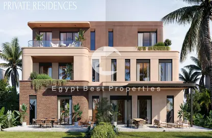 Apartment - 3 Bedrooms - 3 Bathrooms for sale in Crescent Walk - 5th Settlement Compounds - The 5th Settlement - New Cairo City - Cairo