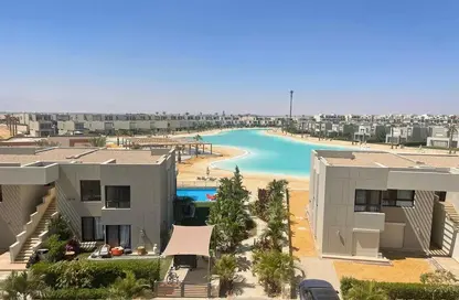 Twin House - 3 Bedrooms - 4 Bathrooms for sale in Azha - Al Ain Al Sokhna - Suez