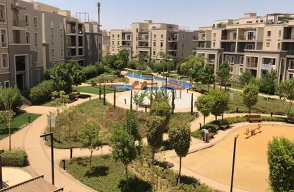 Apartment - 2 Bedrooms - 3 Bathrooms for rent in October Plaza - 6 October Compounds - 6 October City - Giza