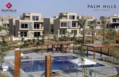 Apartment - 2 Bedrooms - 2 Bathrooms for sale in Palm Hills New Cairo - 5th Settlement Compounds - The 5th Settlement - New Cairo City - Cairo