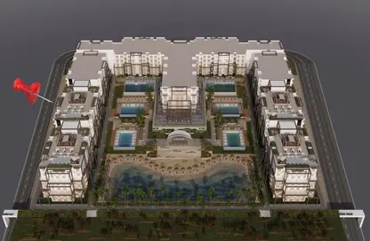 Chalet - 2 Bedrooms - 1 Bathroom for sale in Marina Hills - Al Ain Al Sokhna - Suez