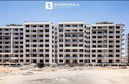 Apartment - 2 Bedrooms - 2 Bathrooms for sale in Boardwalk - New Capital City - Cairo