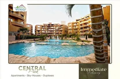 Apartment - 2 Bedrooms - 2 Bathrooms for sale in Al Murooj - Northern Expansions - 6 October City - Giza