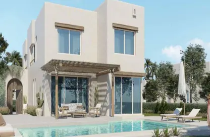 Townhouse - 4 Bedrooms - 5 Bathrooms for sale in Hacienda Waters - Qesm Ad Dabaah - North Coast