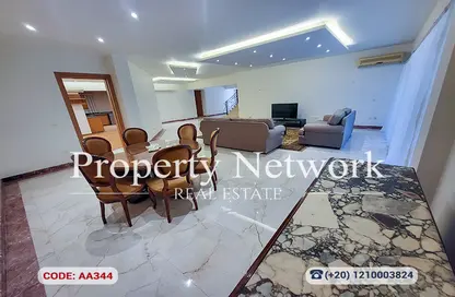 Duplex - 3 Bedrooms - 3 Bathrooms for rent in Katameya Heights - El Katameya Compounds - El Katameya - New Cairo City - Cairo