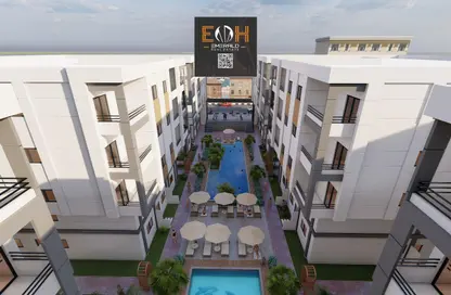 Apartment - 3 Bedrooms - 1 Bathroom for sale in Al Ahyaa District - Hurghada - Red Sea