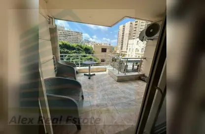 Apartment - 3 Bedrooms - 2 Bathrooms for rent in Khalil Mutran St. - Saba Basha - Hay Sharq - Alexandria