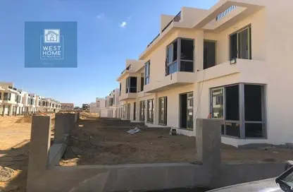 Twin House - 5 Bedrooms - 4 Bathrooms for sale in Lac ville - New Zayed City - Sheikh Zayed City - Giza