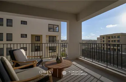 Penthouse - 3 Bedrooms - 3 Bathrooms for sale in O West - 6 October Compounds - 6 October City - Giza