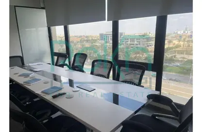 Office Space - Studio - 3 Bathrooms for rent in Arkan Plaza - 26th of July Corridor - Sheikh Zayed City - Giza