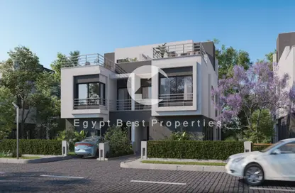 Twin House - 4 Bedrooms - 4 Bathrooms for sale in Palm Hills New Cairo - 5th Settlement Compounds - The 5th Settlement - New Cairo City - Cairo