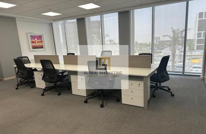 Office Space - Studio - 1 Bathroom for rent in Cairo Festival City - North Investors Area - New Cairo City - Cairo