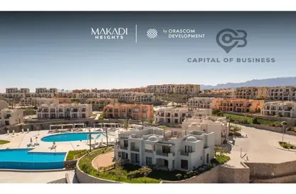 Chalet - 2 Bedrooms - 2 Bathrooms for sale in Makadi Orascom Resort - Makadi - Hurghada - Red Sea