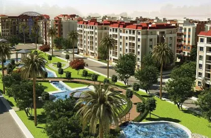 Apartment - 2 Bedrooms - 1 Bathroom for sale in Degla Palms - Al Wahat Road - 6 October City - Giza