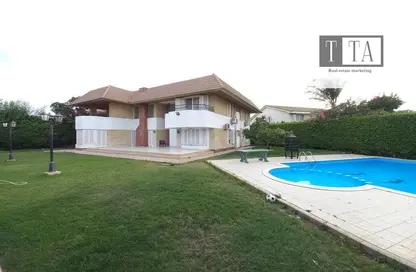 Villa - 4 Bedrooms - 4 Bathrooms for rent in Al  Rabwa - Sheikh Zayed Compounds - Sheikh Zayed City - Giza