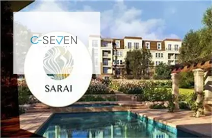 Apartment - 2 Bedrooms - 2 Bathrooms for sale in Sarai - Mostakbal City Compounds - Mostakbal City - Future City - Cairo