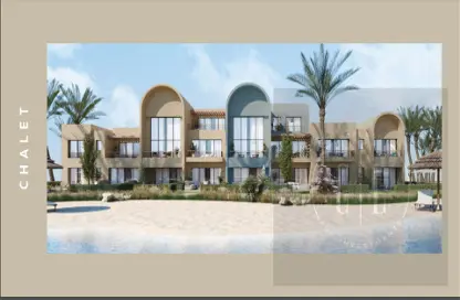 Chalet - 2 Bedrooms - 2 Bathrooms for sale in Kamaran - Al Gouna - Hurghada - Red Sea