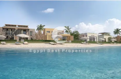 Chalet - 2 Bedrooms - 2 Bathrooms for sale in Makadi Orascom Resort - Makadi - Hurghada - Red Sea