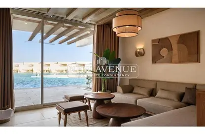 Chalet - 2 Bedrooms - 2 Bathrooms for sale in Hacienda Waters - Qesm Ad Dabaah - North Coast