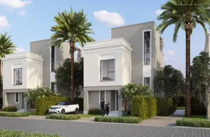 Townhouse - 4 Bedrooms - 4 Bathrooms for sale in Belle Vie - New Zayed City - Sheikh Zayed City - Giza