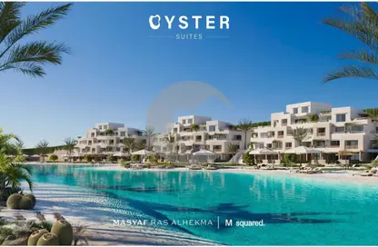 Chalet - 2 Bedrooms - 3 Bathrooms for sale in Al Masyaf - Ras Al Hekma - North Coast