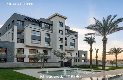 Apartment - 2 Bedrooms - 2 Bathrooms for sale in Trio Gardens - 5th Settlement Compounds - The 5th Settlement - New Cairo City - Cairo