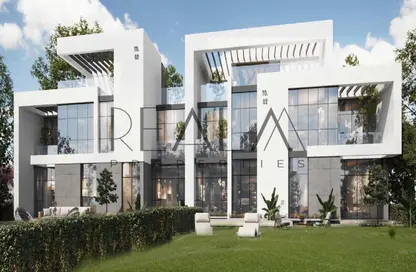 Townhouse - 4 Bedrooms - 4 Bathrooms for sale in Q-Hills - New Zayed City - Sheikh Zayed City - Giza