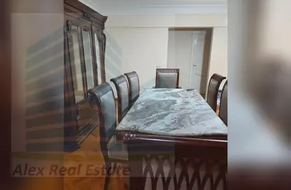 Apartment - 3 Bedrooms - 3 Bathrooms for rent in Smouha Square - Smouha - Hay Sharq - Alexandria