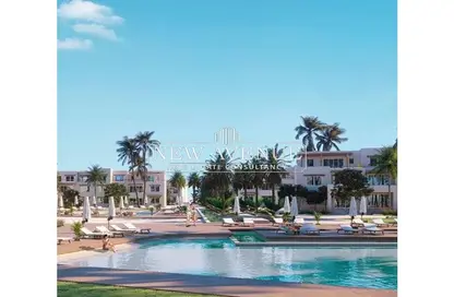 Chalet - 2 Bedrooms - 3 Bathrooms for sale in Hacienda West - Ras Al Hekma - North Coast