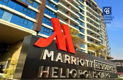 Hotel Apartment - 2 Bedrooms - 2 Bathrooms for sale in Marriott Residence Heliopolis - Almazah - Heliopolis - Masr El Gedida - Cairo