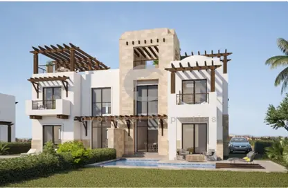 Townhouse - 4 Bedrooms - 5 Bathrooms for sale in Shedwan Resort - Al Gouna - Hurghada - Red Sea