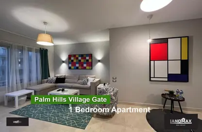 Apartment - 1 Bathroom for rent in Palm Hills Village Gate - South Investors Area - New Cairo City - Cairo