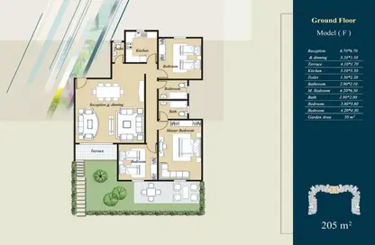 Apartment - 4 Bedrooms - 3 Bathrooms for sale in Rawdat Zayed - 12th District - Sheikh Zayed City - Giza