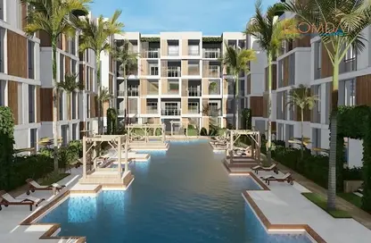 Apartment - 1 Bedroom - 1 Bathroom for sale in Magawish Resort - Hurghada Resorts - Hurghada - Red Sea